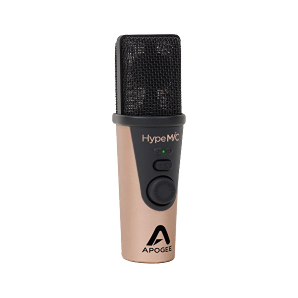 APOGEE HYPE MIC USB Mikrofon (Analog Compressor, iOS, Mac & Windows) (Dahili Taşıma Çantası, Tripod & Stand Adaptörü)